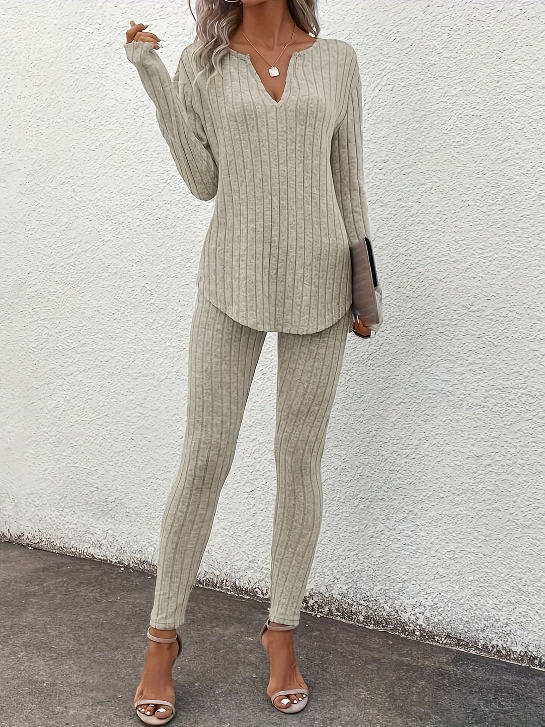 Maya - Elegant Knit Two-Piece Set