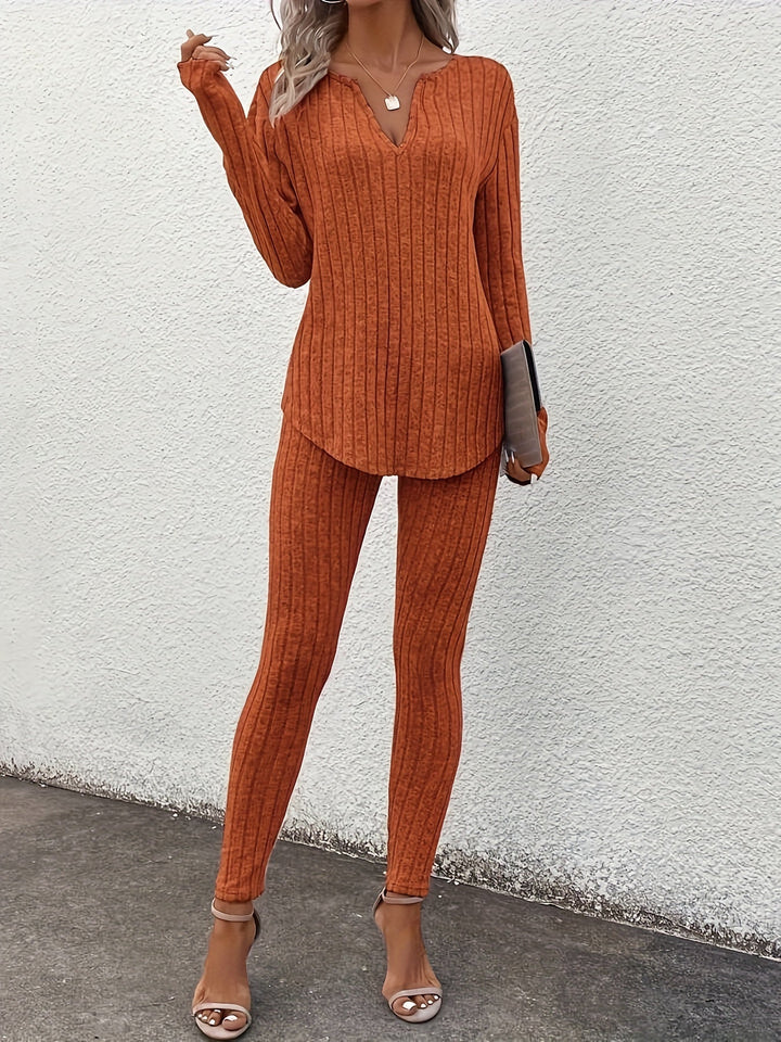 Maya - Elegant Knit Two-Piece Set