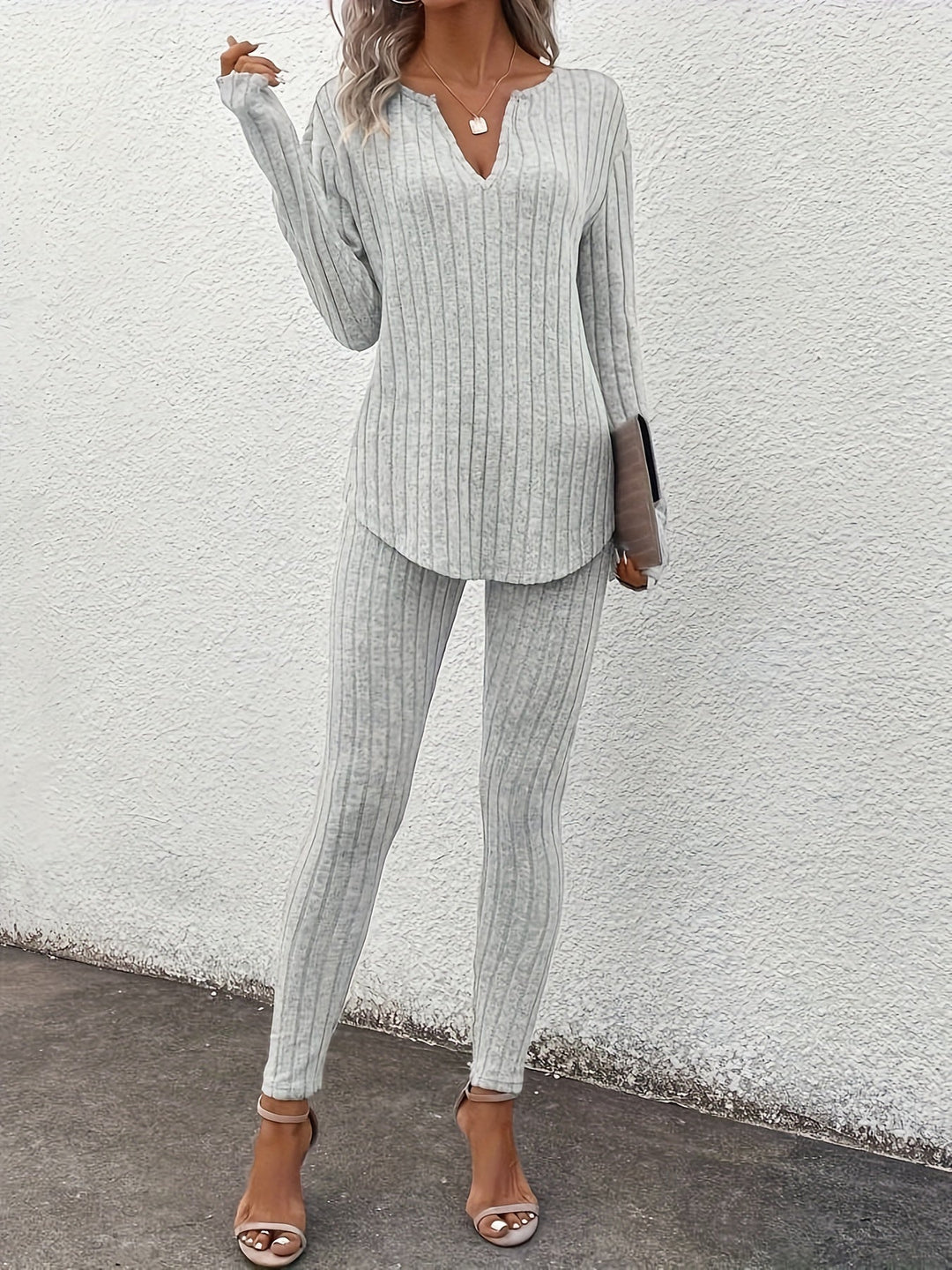 Maya - Elegant Knit Two-Piece Set