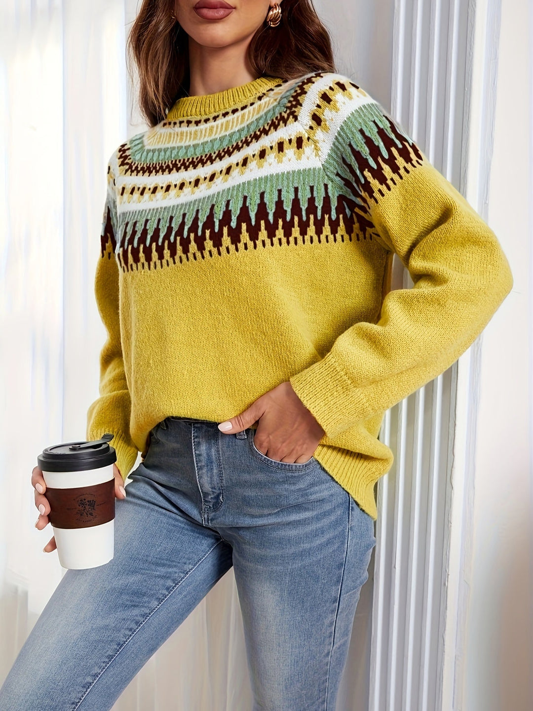 Ayla | Vintage Knit Sweater