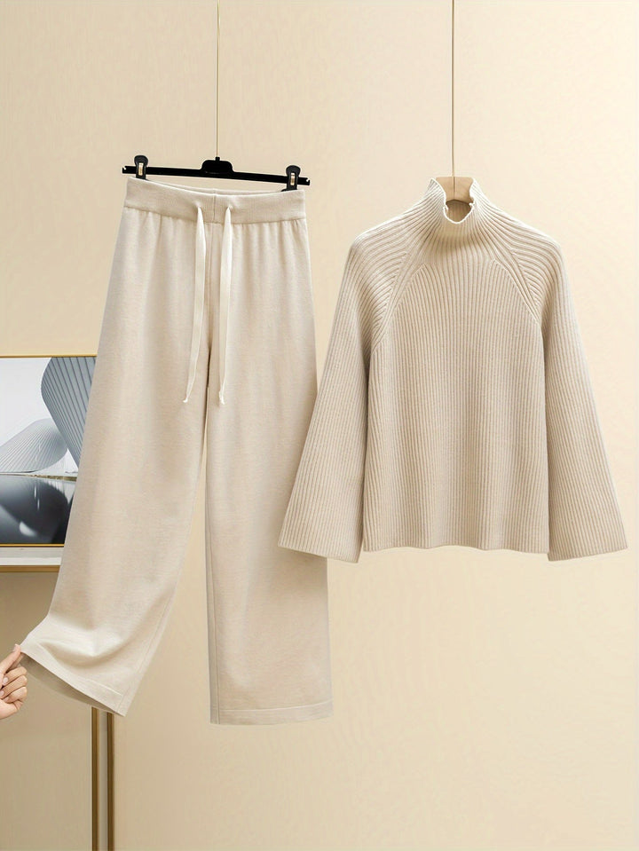 Claire - Warm Knit Two-Piece Set