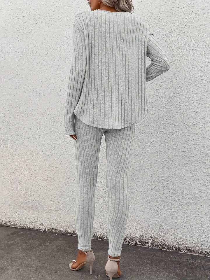 Maya - Elegant Knit Two-Piece Set